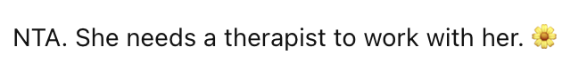 Reddit comment